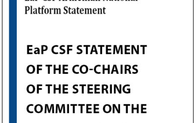 TEaP CSF Statement of the Co-Chairs of the Steering Committee on the situation in the Lachin corridor