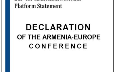 DECLARATION OF THE ARMENIA-EUROPE CONFERENCE