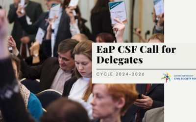 Call for EaP CSF Delegates for 2024 – 2026 cycle