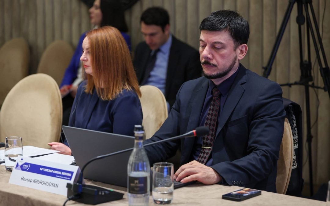 ԱլԳ ՔՀ Ֆորումի ղեկավար կոմիտեի անդամ Հովսեփ Խուրշուդյանի ելույթը Արեւելյան գործընկերության Տեղական ինքնակառավարման մարմինների կոնֆերանսում (CORLEAP)